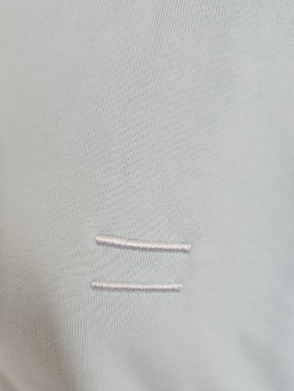 La Ligne Blue Pocket Sweatshirt SZ Small - Picture 2 of 5